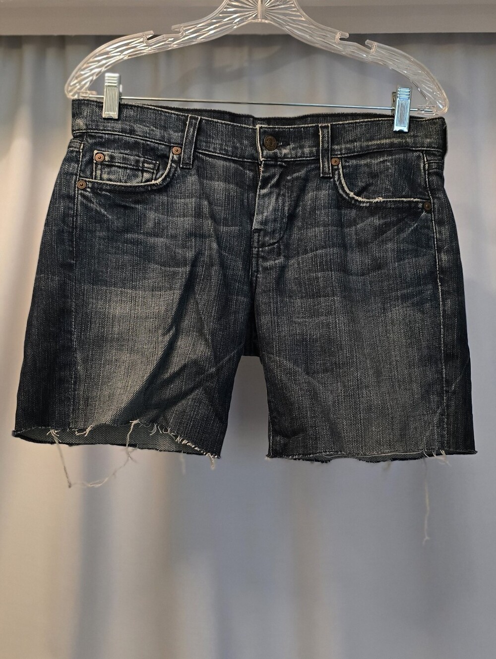 7 For All Mankind Denim Dojo Short
